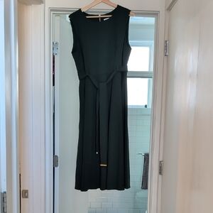 Calvin Klein Dark Green Midi Dress